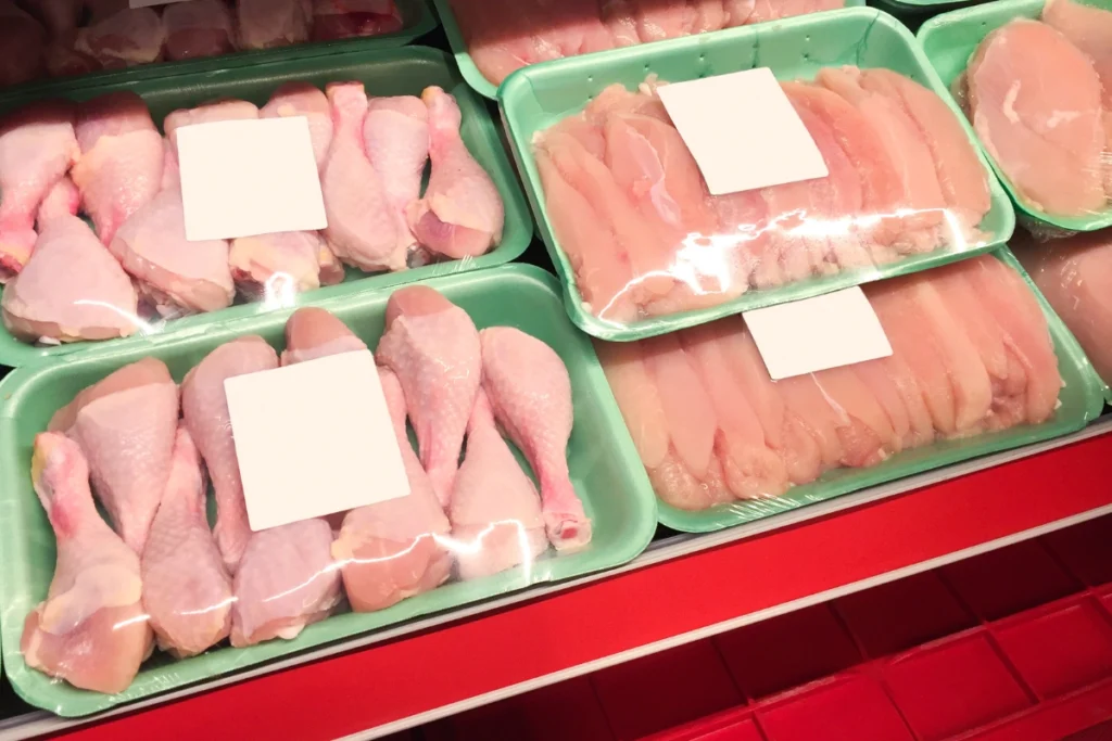 frozen chicken