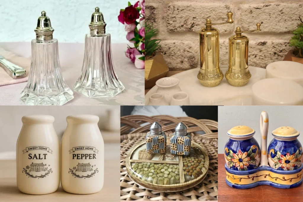 Antique Salt and Pepper Shakers