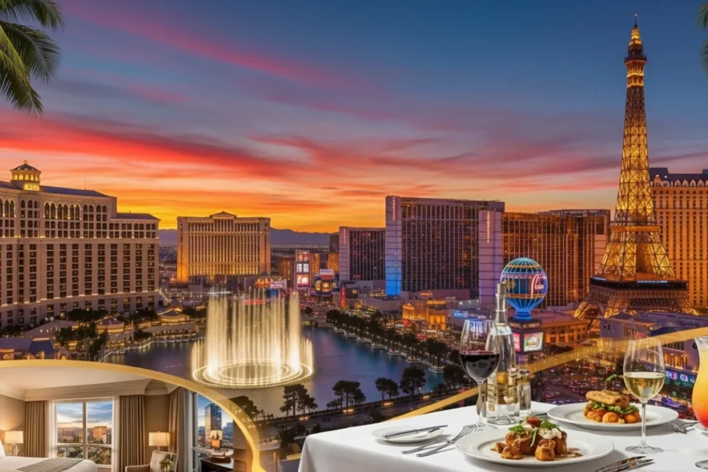 Las Vegas Summer Getaway Package: Premium Hotel Stay, Dining, Drinks & More Las Vegas Summer Getaway Package